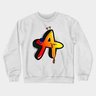 Graffiti Letter Symbol Shirt Design Gift Crewneck Sweatshirt